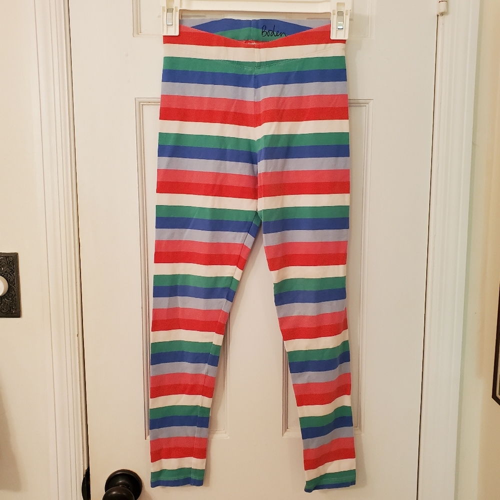 Mini Boden multicolored striped leggings